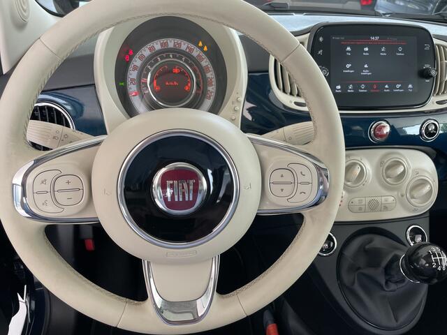 Fiat 500 1.0 Hybrid Dolcevita Schuif/kanteldak - Airco - Cruise control - Licht metalen velgen 16 inch - Parkeersensoren achter - Multifunctioneel stuurwiel