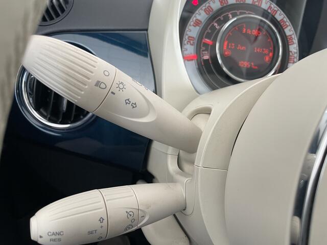 Fiat 500 1.0 Hybrid Dolcevita Schuif/kanteldak - Airco - Cruise control - Licht metalen velgen 16 inch - Parkeersensoren achter - Multifunctioneel stuurwiel
