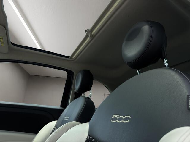 Fiat 500 1.0 Hybrid Dolcevita 2022 ZWART | Panoramadak | Display