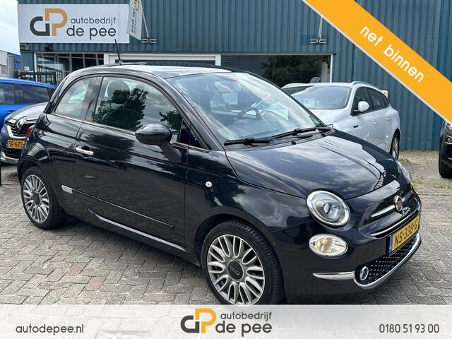 Fiat 500 1.2 Lounge GARANTIE/AIRCO/PANORAMADAK/CRUISE/EL.RAMEN/LICHTMETAAL rijklaarprijs!