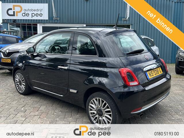 Fiat 500 1.2 Lounge GARANTIE/AIRCO/PANORAMADAK/CRUISE/EL.RAMEN/LICHTMETAAL rijklaarprijs!