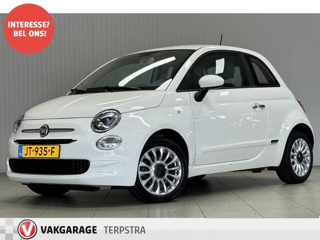 Fiat 500 1.2 Popstar/ D-Riem vev: 76.000 KM!/ 4-Cilinder!/ Facelift!/ 16'' LMV/ LED Dagrijverl./ Airco/ Elek. pakket/ Isofix/ Bluetooth/ Multi. LEDER. Stuur/ Chroom.