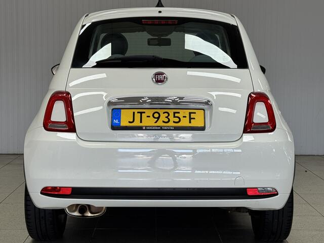Fiat 500 1.2 Popstar/ D-Riem vev: 76.000 KM!/ 4-Cilinder!/ Facelift!/ 16'' LMV/ LED Dagrijverl./ Airco/ Elek. pakket/ Isofix/ Bluetooth/ Multi. LEDER. Stuur/ Chroom.