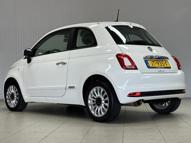Fiat 500 1.2 Popstar/ D-Riem vev: 76.000 KM!/ 4-Cilinder!/ Facelift!/ 16'' LMV/ LED Dagrijverl./ Airco/ Elek. pakket/ Isofix/ Bluetooth/ Multi. LEDER. Stuur/ Chroom.
