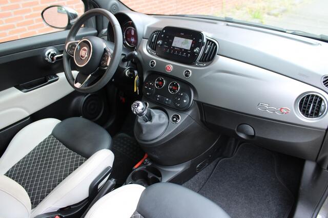Fiat 500 1.0 Hybrid Star | Leer | Clima | Navi