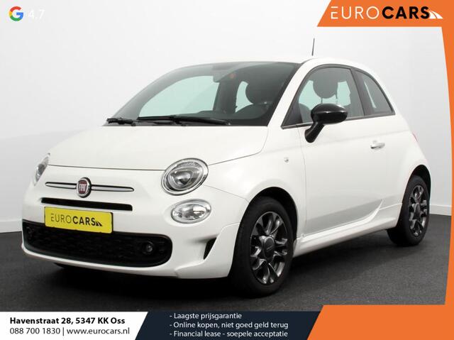 Fiat 500 1.0 69pk Hybrid Sport Connect Navigatie Apple Carplay/Android Auto Cruise Control Lichtmetalen Velgen Airco