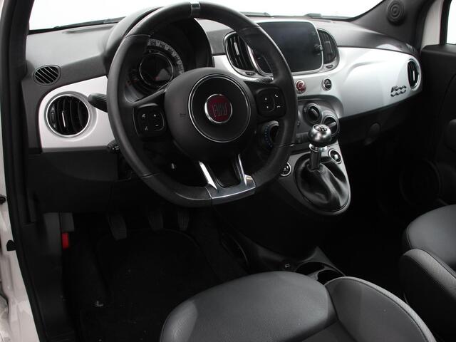 Fiat 500 1.0 69pk Hybrid Sport Connect Navigatie Apple Carplay/Android Auto Cruise Control Lichtmetalen Velgen Airco
