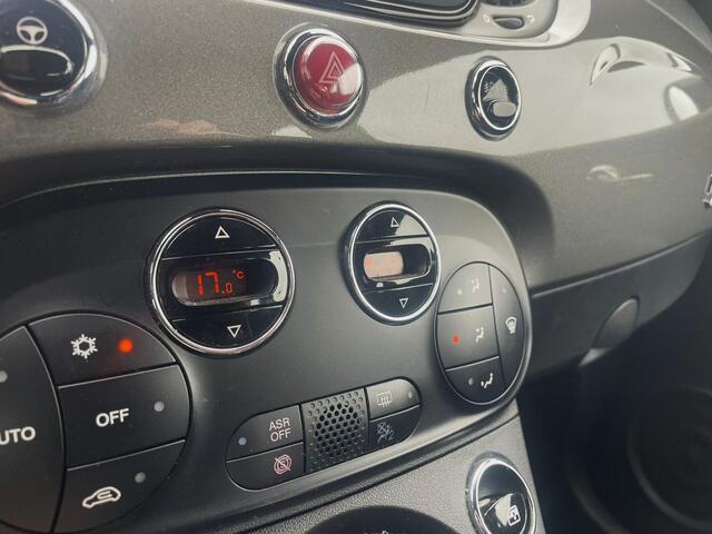 Fiat 500 1.0 Hybrid, Groot navigatie scherm, Parkeersensoren, Climate controle, cruise control