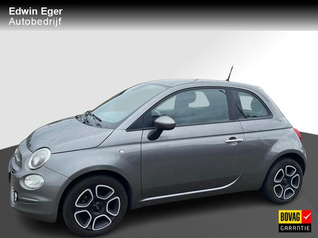 Fiat 500 1.0 Hybrid, Groot navigatie scherm, Parkeersensoren, Climate controle, cruise control