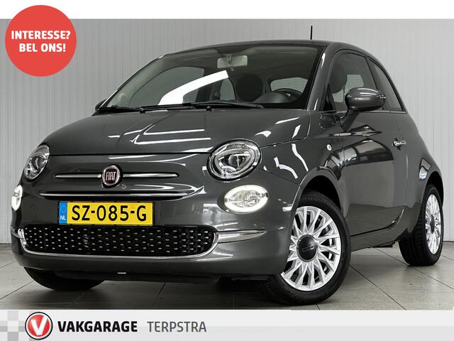 Fiat 500 1.2 Popstar /Pano-Dak! /Airco /Cruise /Elek. pakket /C.V. afstand /Bluetooth /AUX&USB /15"LMV /Bumpers in kleur!