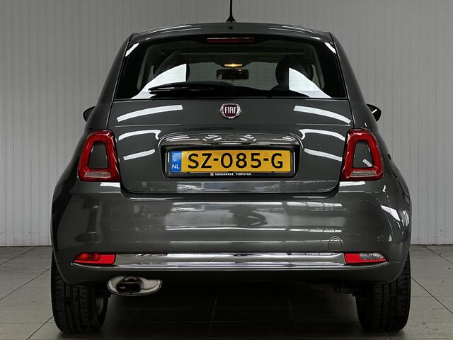 Fiat 500 1.2 Popstar /Pano-Dak! /Airco /Cruise /Elek. pakket /C.V. afstand /Bluetooth /AUX&USB /15"LMV /Bumpers in kleur!