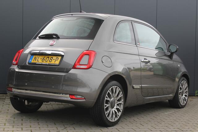 Fiat 500 0.9 Turbo Lounge | incl. 12 maanden garantie | Navigatie | Lichtmetalen velgen | Panorama dak | Airco | Bluetooth | Spraakbediening | Half lederen bekleding | DAB+ radio | Mistlampen voor | Origineel NL auto | Onderhoudshistorie aanwezig |