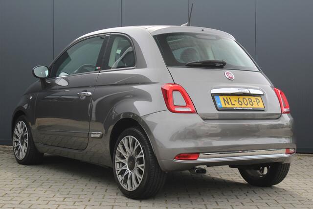 Fiat 500 0.9 Turbo Lounge | incl. 12 maanden garantie | Navigatie | Lichtmetalen velgen | Panorama dak | Airco | Bluetooth | Spraakbediening | Half lederen bekleding | DAB+ radio | Mistlampen voor | Origineel NL auto | Onderhoudshistorie aanwezig |