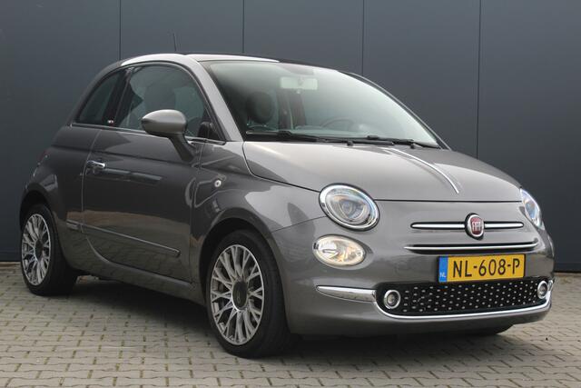 Fiat 500 0.9 Turbo Lounge | incl. 12 maanden garantie | Navigatie | Lichtmetalen velgen | Panorama dak | Airco | Bluetooth | Spraakbediening | Half lederen bekleding | DAB+ radio | Mistlampen voor | Origineel NL auto | Onderhoudshistorie aanwezig |