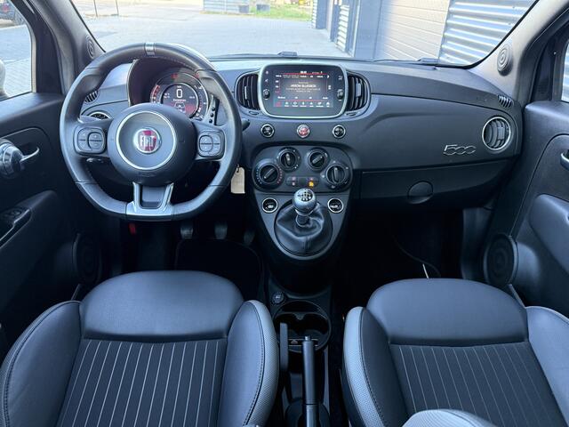 Fiat 500 1.0 Hybrid Sport Pano/Half leder/Apple Carplay/Android