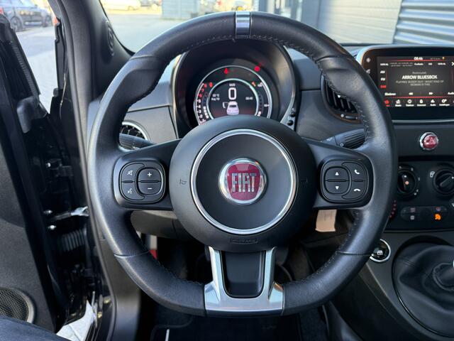 Fiat 500 1.0 Hybrid Sport Pano/Half leder/Apple Carplay/Android