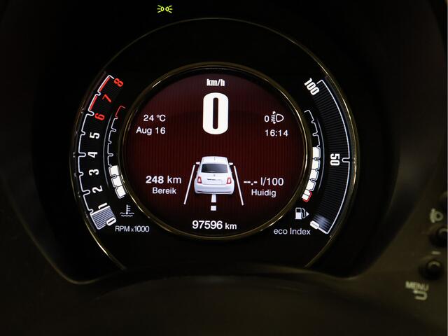 Fiat 500 0.9 TwinAir Turbo Lounge [DIGITAL DASHBOARD, PDC ACHTER, BLUETOOTH TELEFOON, AUTOMATISCHE AIRCO, NAVIGATIE, NIEUWSTAAT]
