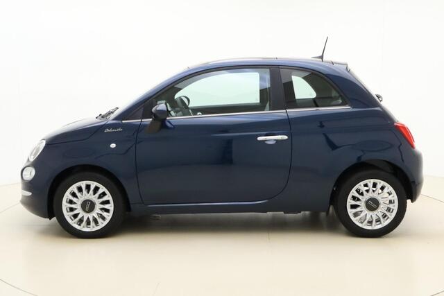 Fiat 500 1.0 Hybrid Dolcevita | Climate control | Panoramadak | Lichtmetalen velgen | Navigatie via Carplay | Cruise control | Bluetooth | Parkeersensoren achter