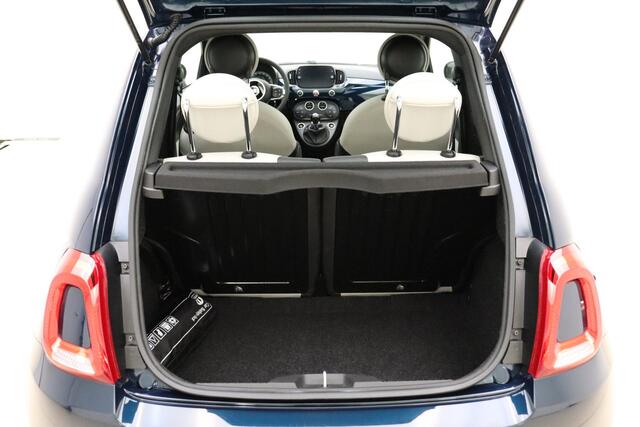 Fiat 500 1.0 Hybrid Dolcevita | Climate control | Panoramadak | Lichtmetalen velgen | Navigatie via Carplay | Cruise control | Bluetooth | Parkeersensoren achter