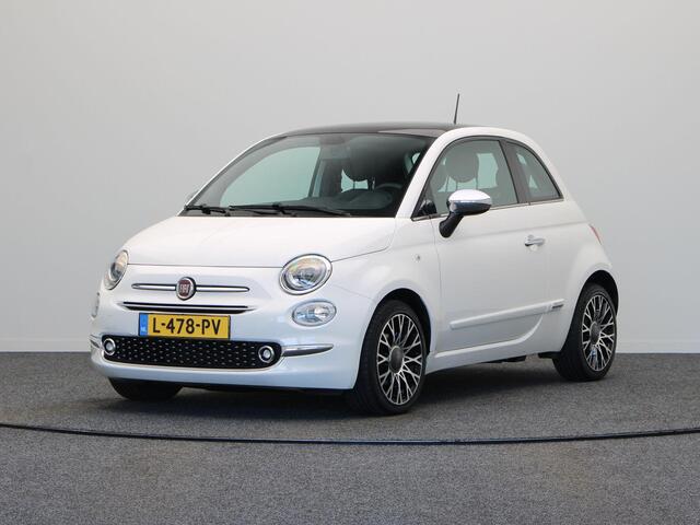 Fiat 500 1.0 Hybrid Rockstar | Panoramadak | Climate Control | Navigatie | Cruise control | Parkeersensoren achter |