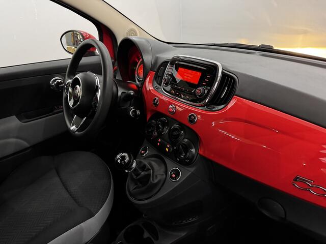 Fiat 500 1.2 Popstar Airco, Mistlamp, Lichtmetalen velgen, Radio