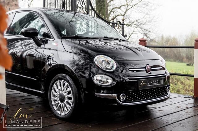Fiat 500 1.2 Lounge 2016 ZWART | Automaat | Panoramadak | Climate Control