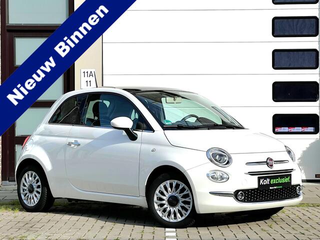Fiat 500 1.2 Lounge / Airco / Panoramadak / Park Sensors / 58000 KM / 15" LM Velgen / WW Glas / Nieuwstaat!