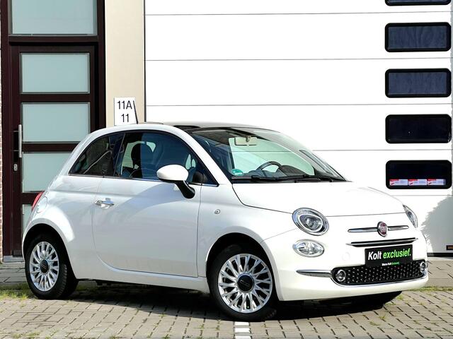Fiat 500 1.2 Lounge / Airco / Panoramadak / Park Sensors / 58000 KM / 15" LM Velgen / WW Glas / Nieuwstaat!