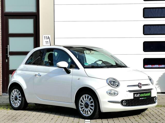 Fiat 500 1.2 Lounge / Airco / Panoramadak / Park Sensors / 58000 KM / 15" LM Velgen / WW Glas / Nieuwstaat!