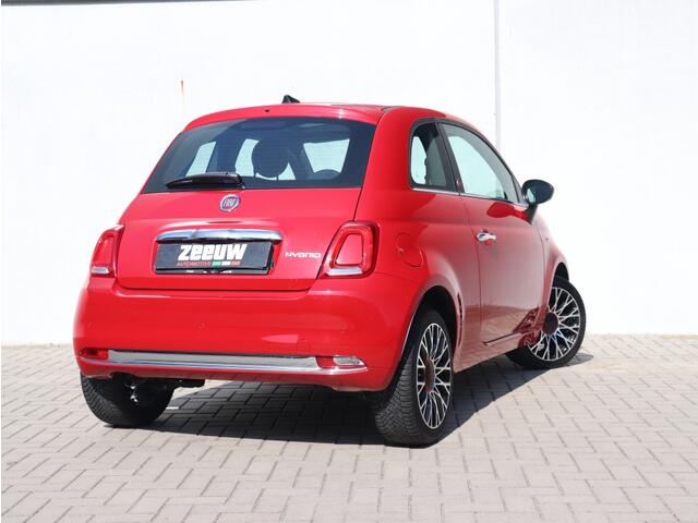 Fiat 500 1.0 Hybrid 70 PK RED | Navi | Carplay | Clima | Pano | 16"