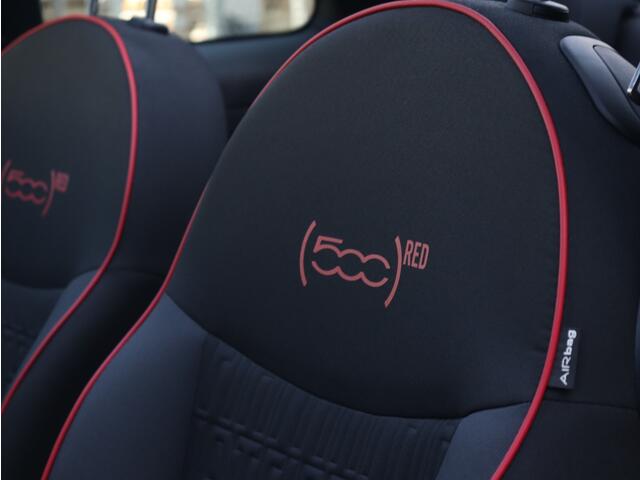 Fiat 500 1.0 Hybrid 70 PK RED | Navi | Carplay | Clima | Pano | 16"