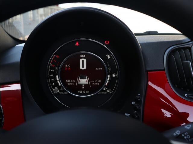 Fiat 500 1.0 Hybrid 70 PK RED | Navi | Carplay | Clima | Pano | 16"