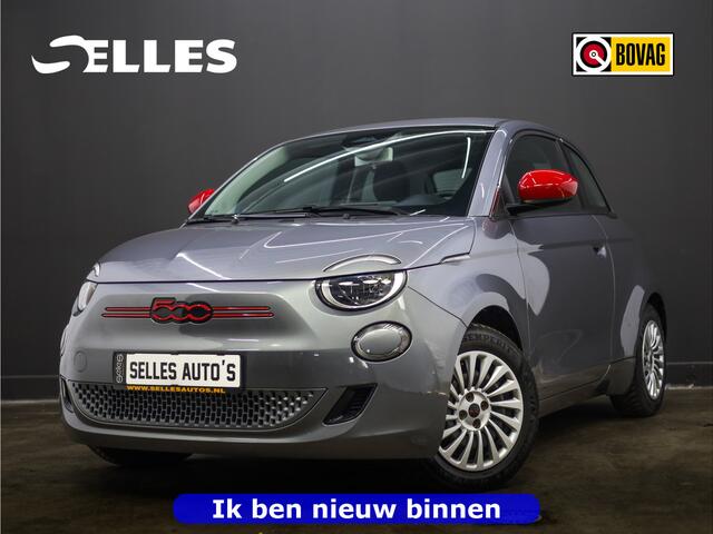 Fiat 500 RED 42 kWh Camera Applecarplay | Stoelverwarming