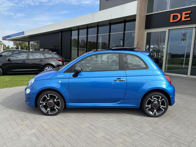 Fiat 500 1.0 Hybrid Sport Pano dak I Navi I Pdc