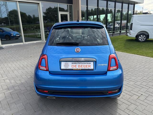 Fiat 500 1.0 Hybrid Sport Pano dak I Navi I Pdc