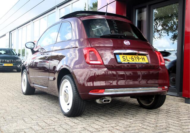 Fiat 500 1.2 Lounge 4 cilinder | Xenon | Leren bekleding | Elec.schuif\kanteldak