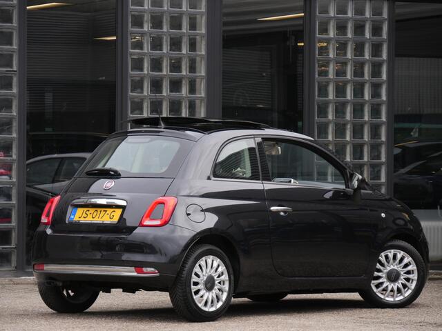 Fiat 500 TWINAIR 80PK LOUNGE/ SCHUIFDAK/ LEER/ NAVI