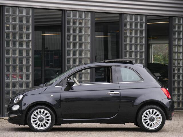 Fiat 500 TWINAIR 80PK LOUNGE/ SCHUIFDAK/ LEER/ NAVI