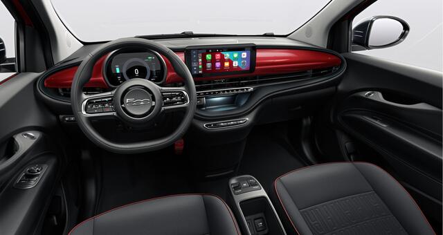 Fiat 500 RED 24 kWh DIRECT RIJDEN - GRATIS WALLBOX - 8 JAAR GARANTIE