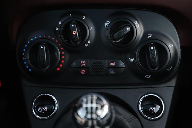 Fiat 500 1.0 Hybrid Star Bianco Stella Licht Roze Panoramadak 15 inch LMV Carplay Navigatie Airco Cruise Control