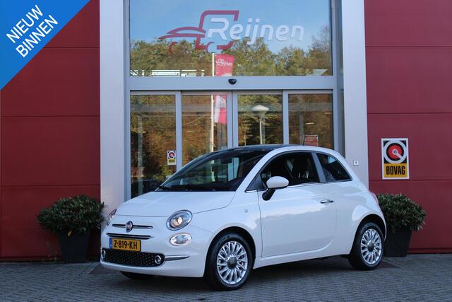 Fiat 500 1.0 72PK HYbrid DOLCEVITA FINALE | PANORAMA DAK | APPLE CARPLAY / ANDROID AUTO | ELEKTRISCHE RAMEN VOOR | PARKEERSENSOREN ACHTER | LED DAGRIJVERLICHTING | 15"LICHTMETALEN VELGEN | CRUISE CONTROL | IN 2 DELEN NEERKLAPBARE ACHTERBANK | AIRCO | MISTLAMPEN V