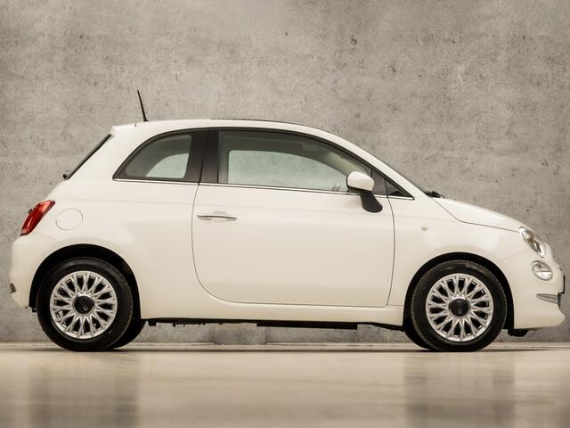 Fiat 500 0.9 TwinAir Turbo Lounge (PANORAMADAK, APPLE CARPLAY, GROOT NAVI, CRUISE, SPORTSTOELEN, LM VELGEN, BLUETOOTH, NIEUWE APK, NIEUWSTAAT)