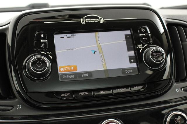 Fiat 500 1.2 Lounge | Lederen Bekleding | Navigatie | Panoramadak | Climate Control | Cruise control | DAB Lichtmetalen Velgen