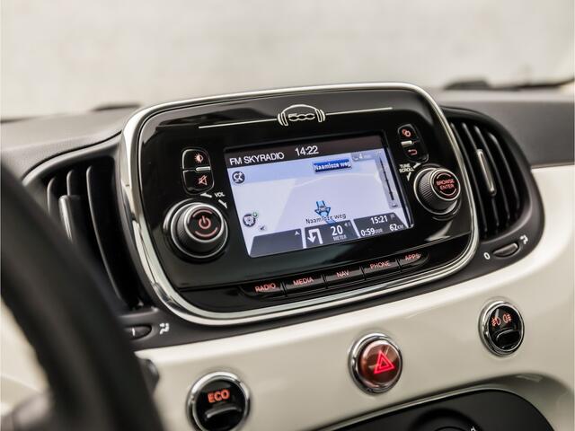 Fiat 500 0.9 TwinAir Turbo Lounge (PANORAMADAK, NAVIGATIE, AIRCO, SPORTSTOELEN, LM VELGEN, PARKEERSENSOREN, MULTIFUNCTIONEEL STUURWIEL, NIEUWE APK, NIEUWSTAAT)