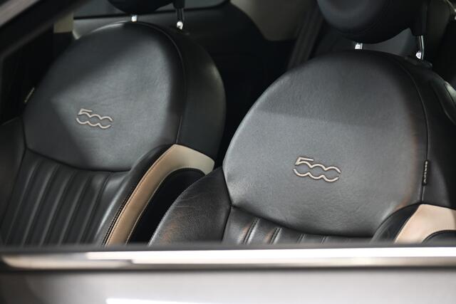 Fiat 500 0.9 TwinAir Turbo Lounge Navi / Leer / open dak