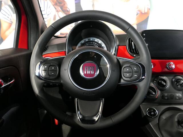 Fiat 500 1.0 Hybrid Club - Occasion Lease vanaf ¤349 p/m - Cruise - bluetooth - Apple carplay / Android auto