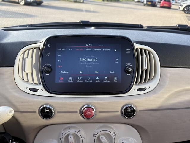 Fiat 500 1.0 Hybrid Dolcevita '' ZEER MOOI '' weinig KM