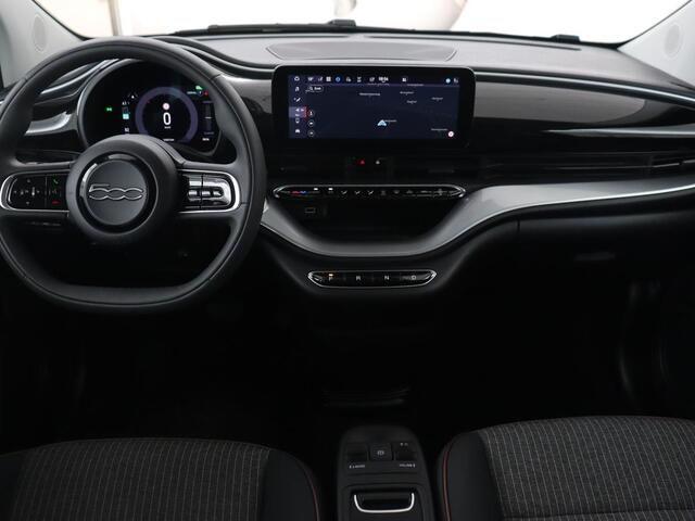 Fiat 500 3+1 Icon 42kWh | 3 Fase | Stoelverwarming | Camera | Carplay | Navigatie | Cruise control | Climate control | Bluetooth