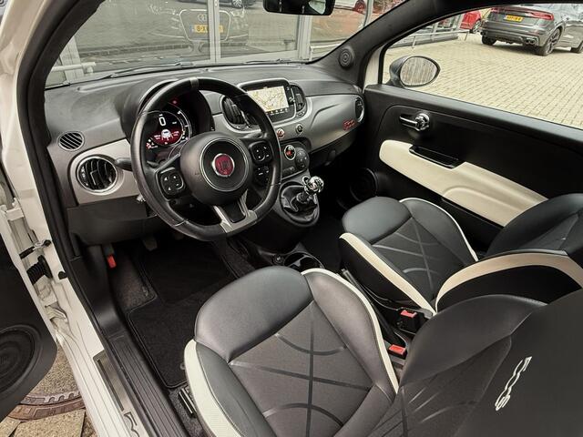 Fiat 500 1.2 *!* SPORT *!* NAVIGATIE/ LEDER/ CRUISE/ SPORTSTOELEN *!*