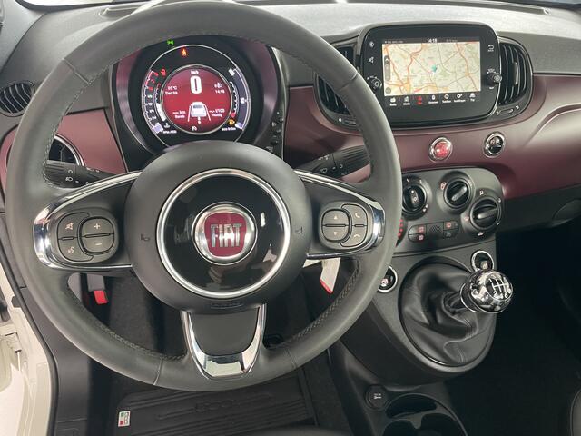 Fiat 500 1.0 Hybrid Star Airco - Cruise control - Bluetooth - Panoramadak - Parkeersensor achter - Mistlampen voor - Elektrische ramen voor - Start/stop systeem - Stuur multifunctioneel